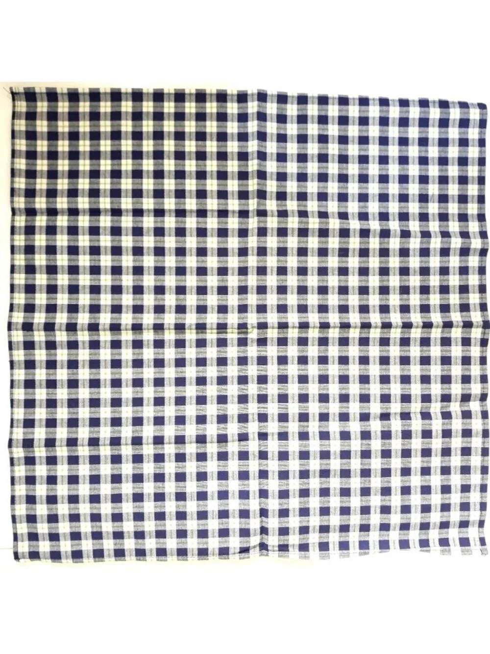 Longaberger Napkins 6 Pack #26778148 Blue Ribbon Plaid Cotton 19